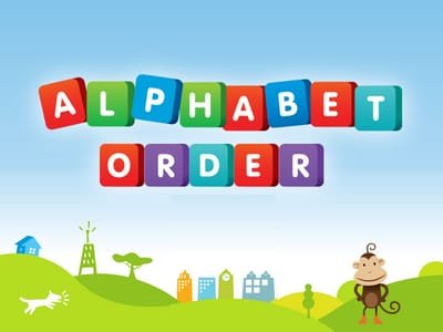 Alphabet Order